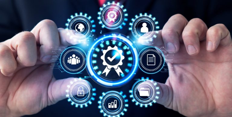 Equipe planejando soluções de inteligência artificial